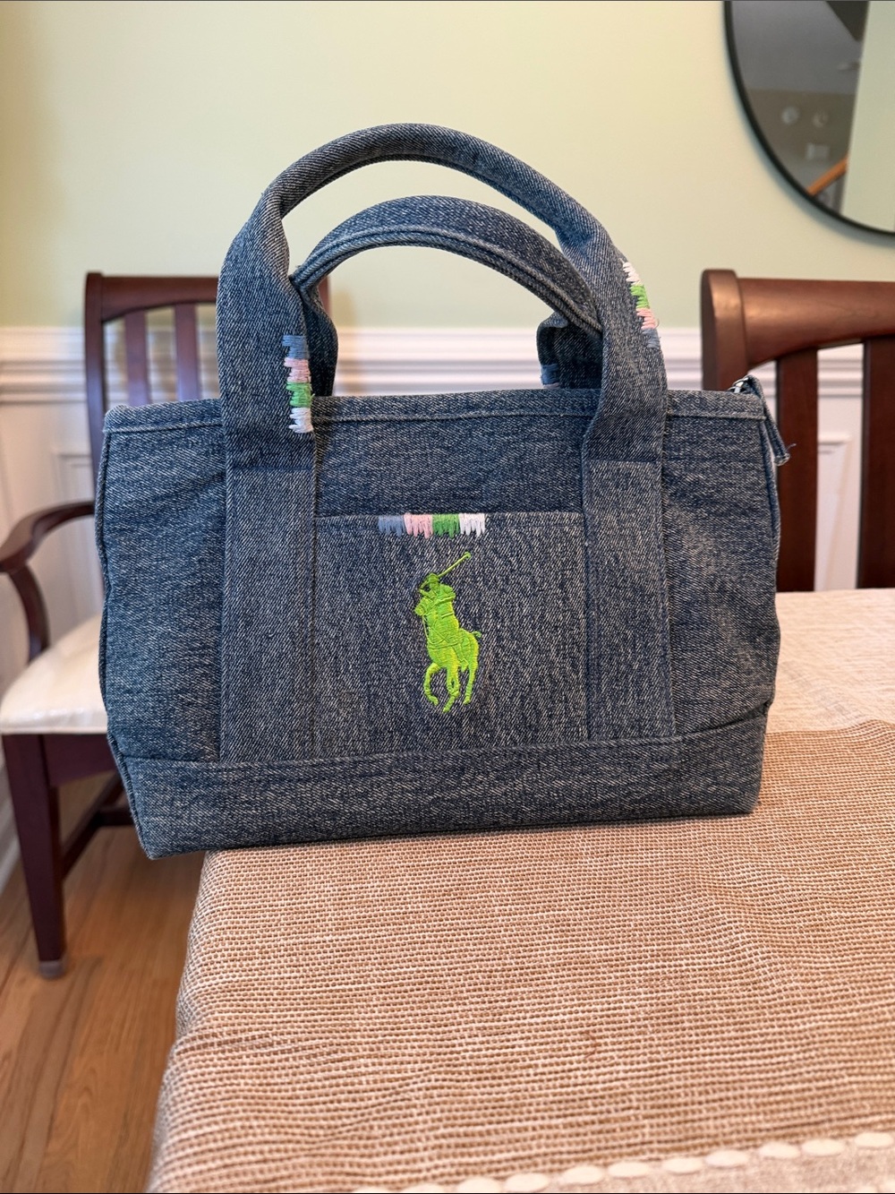 Ralph Lauren Denim Small tote